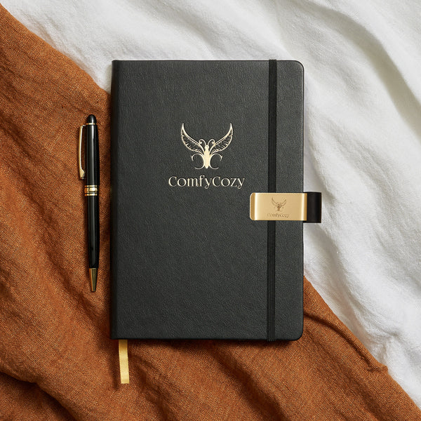 ComfyCozy Leather Notebook Pen Set