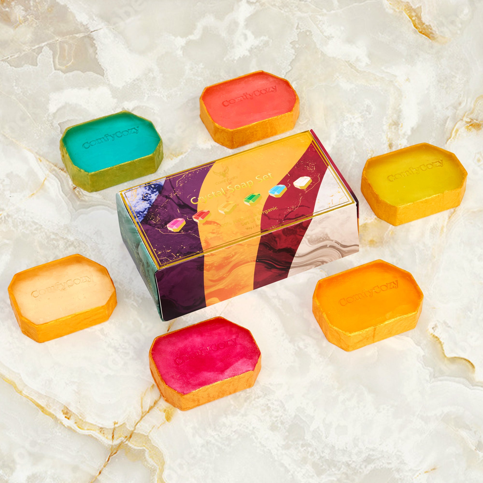 ComfyCozy Crystal Soap Set