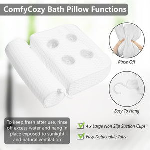 Luxury Bath Pillow Set