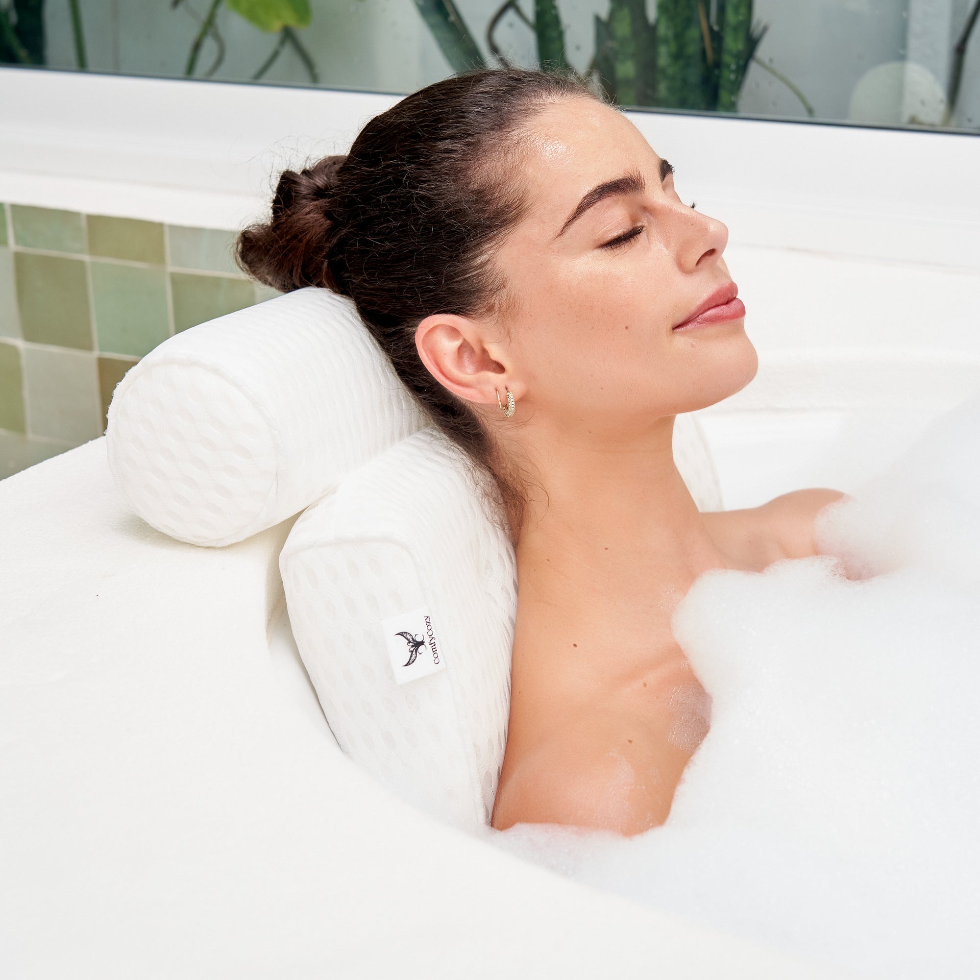 ComfyCozy Luxury Bath Pillow Set