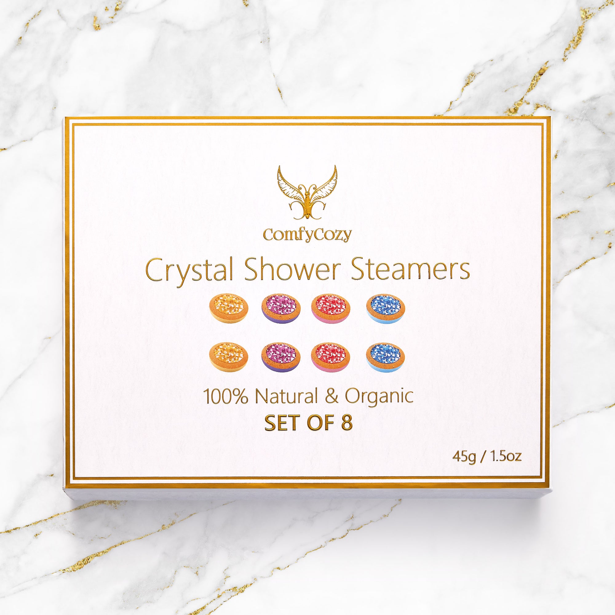 Crystal Shower Steamers